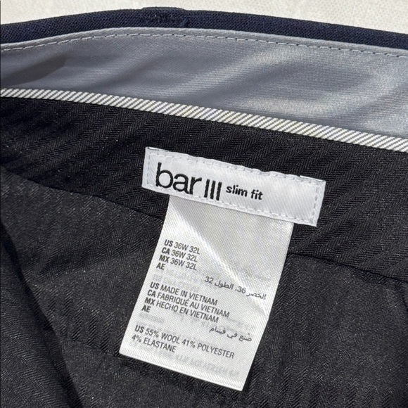 Bar III Slim Fit Suit Pants - Picture 10 of 12